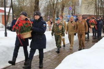 Сертоловчане приняли участие в памятных мероприятиях, посвященных 35-летию вывода советских войск из Афганистана