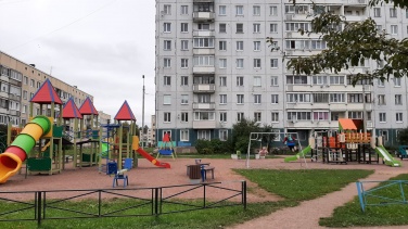 Новые площадки для отдыха и спорта появились в Русско-Высоцком